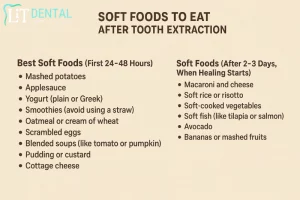 soft foods to eat after tooth extraction