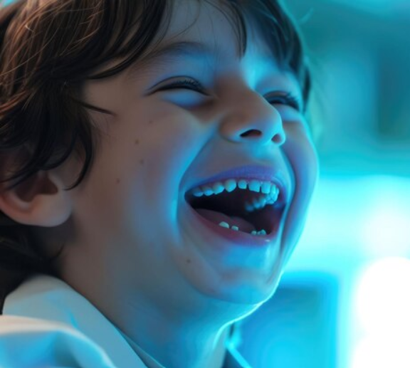 A Kid Smmiling at Pediatric Dentist in Carrollton, TX - LiT Dental