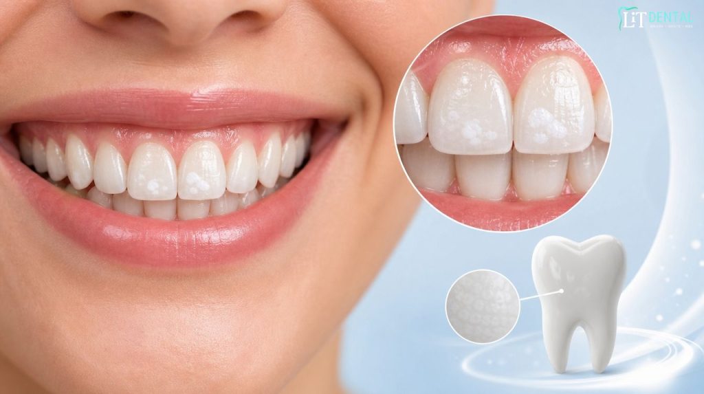 White Spots on Teeth After Whitening Treatments