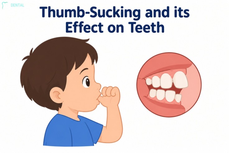 Thumb-sucking and its effect on teeth