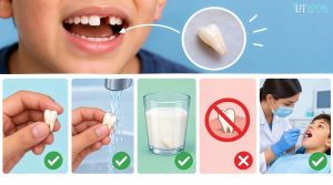 What to do about a knocked-out tooth